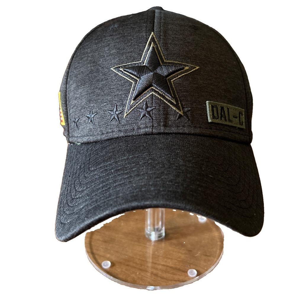 Dallas Cowboys Salute to Service Hat Size M/L New Era 39Thirty Cap USA Flag